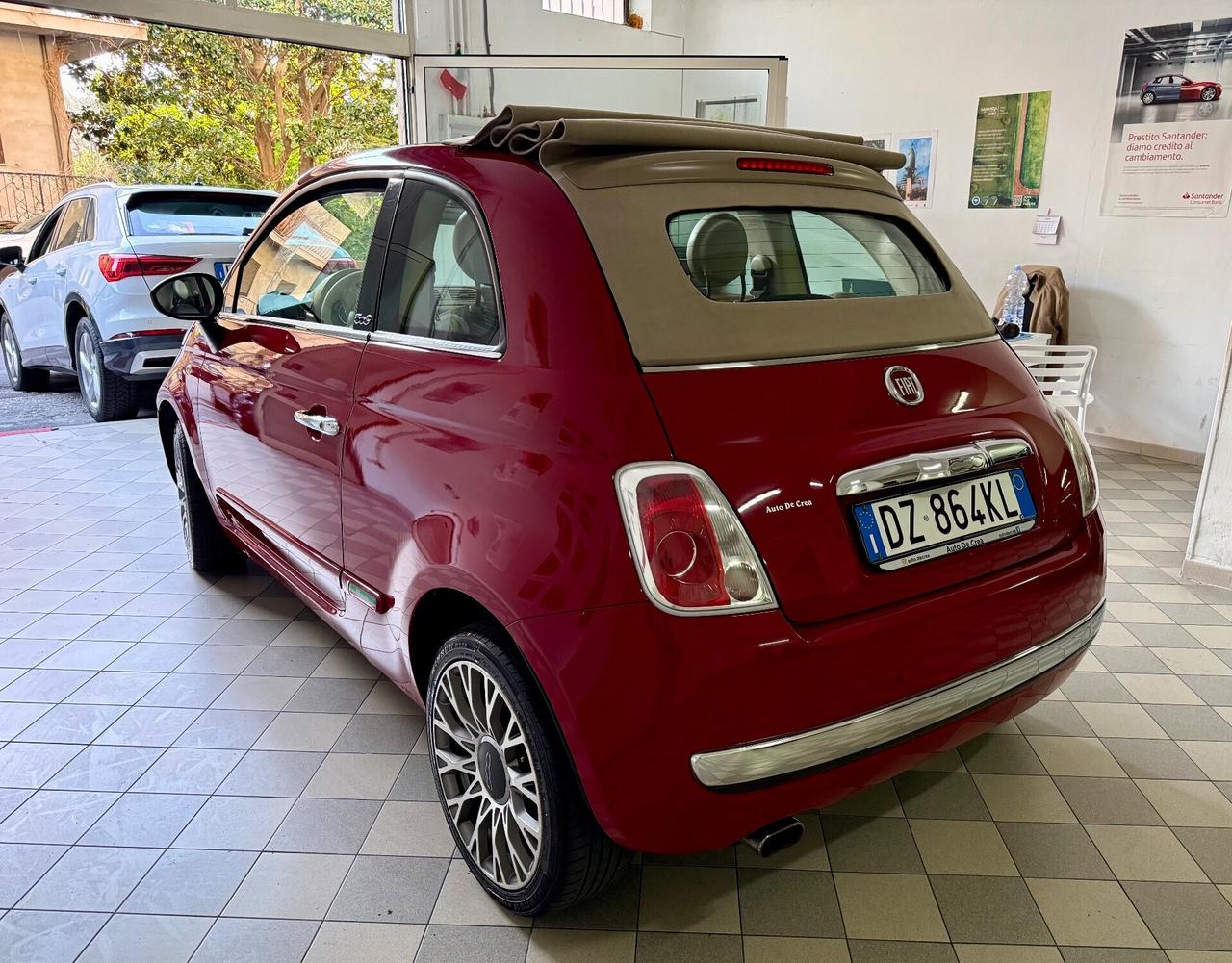 Fiat 500 C 1.2 benzina Lounge Cabrio