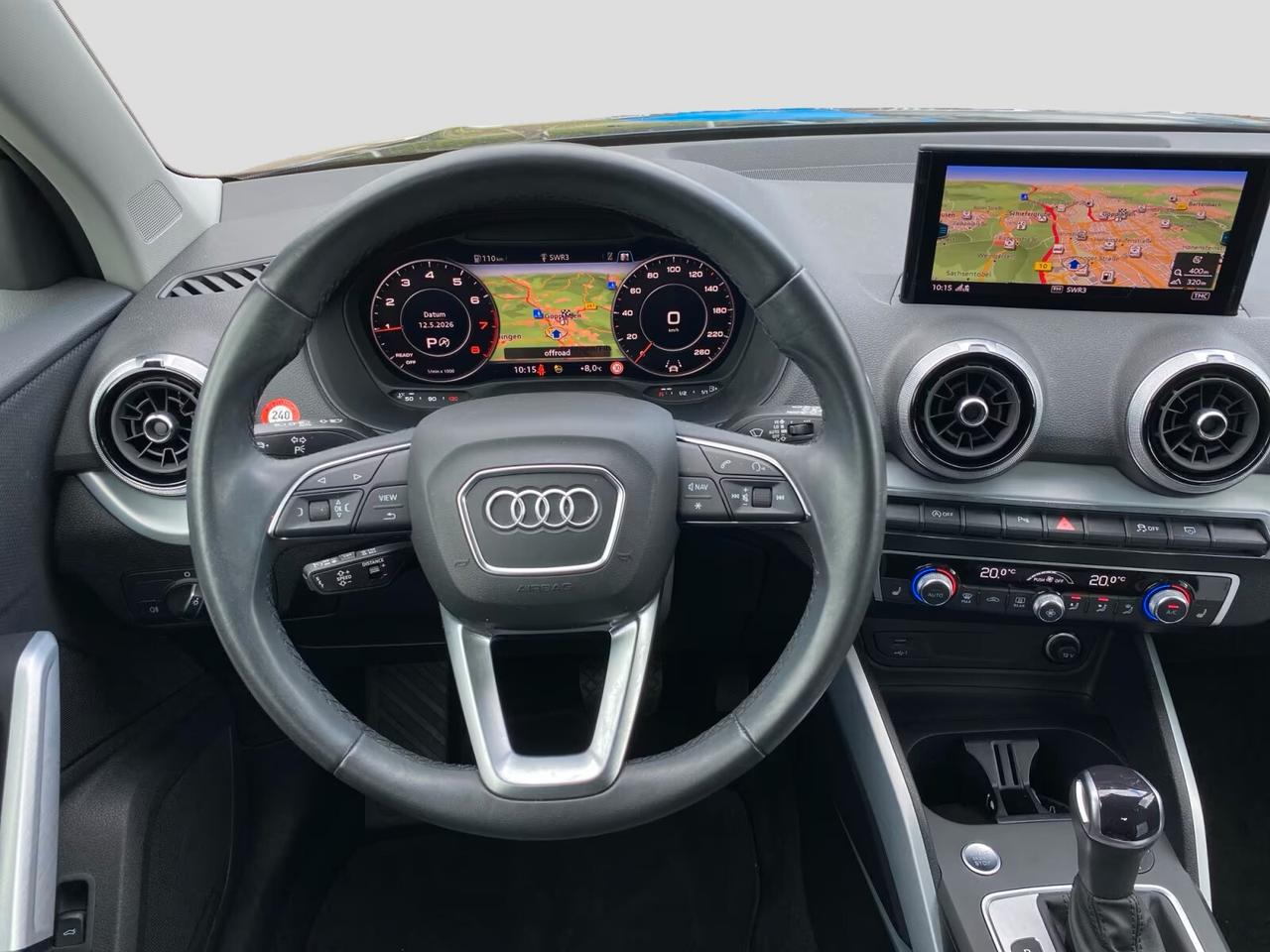 Audi Q2 advanced 35TFSI S-trc Virtual LED CAM