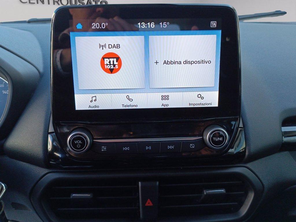 FORD Ecosport 1.0 ecoboost active s&s 125cv del 2022