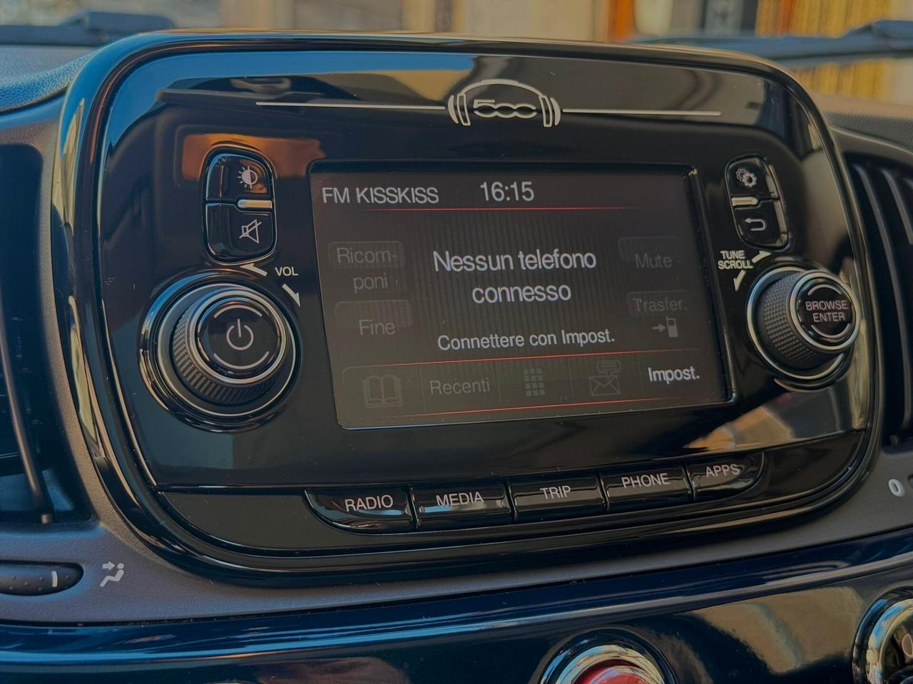 FIAT 500 1.2 69HP LOUNGE CAMBIO AUTOMATICO-2019