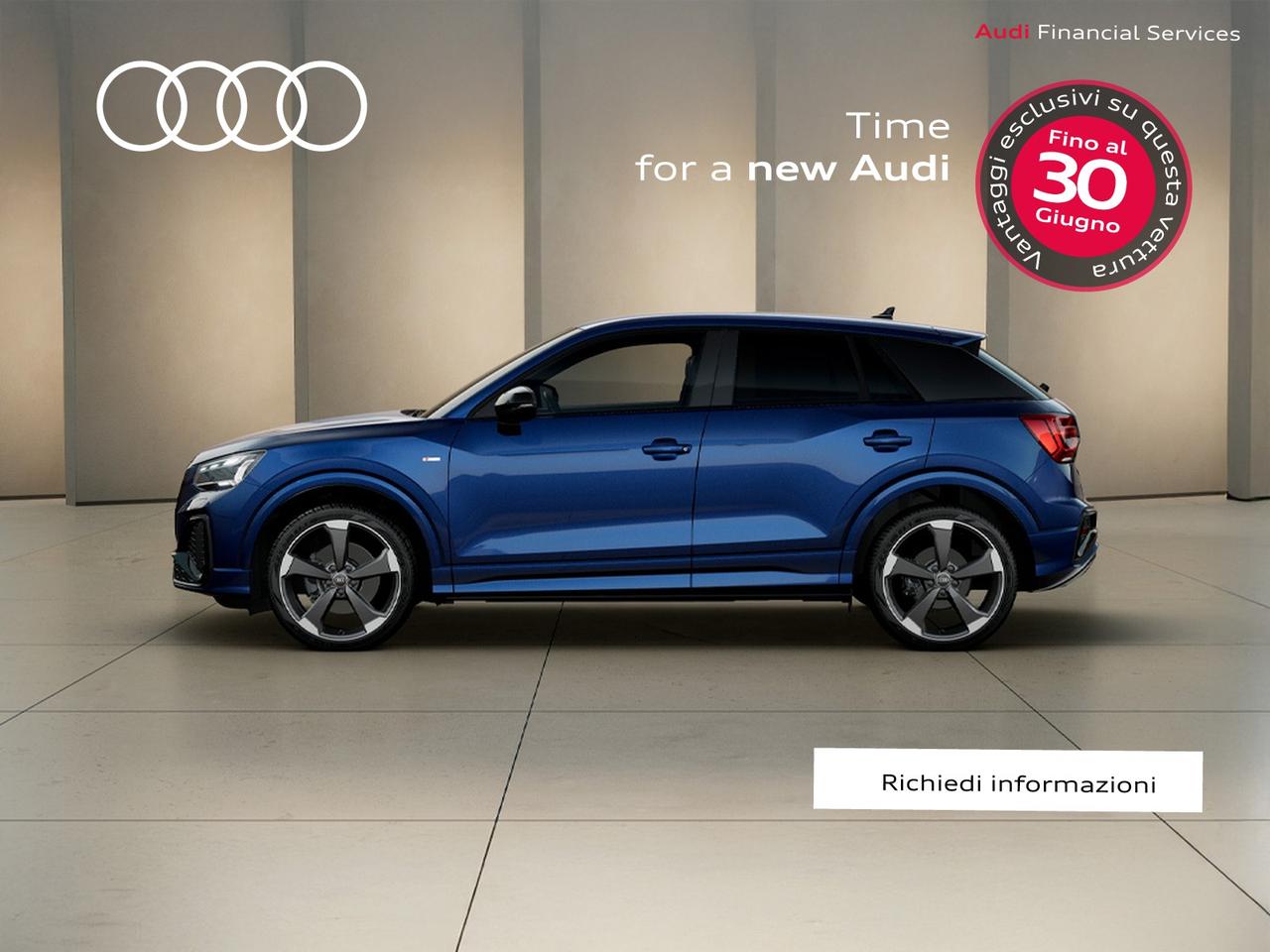Audi Q2 40 2.0 tfsi identity black quattro s-tronic