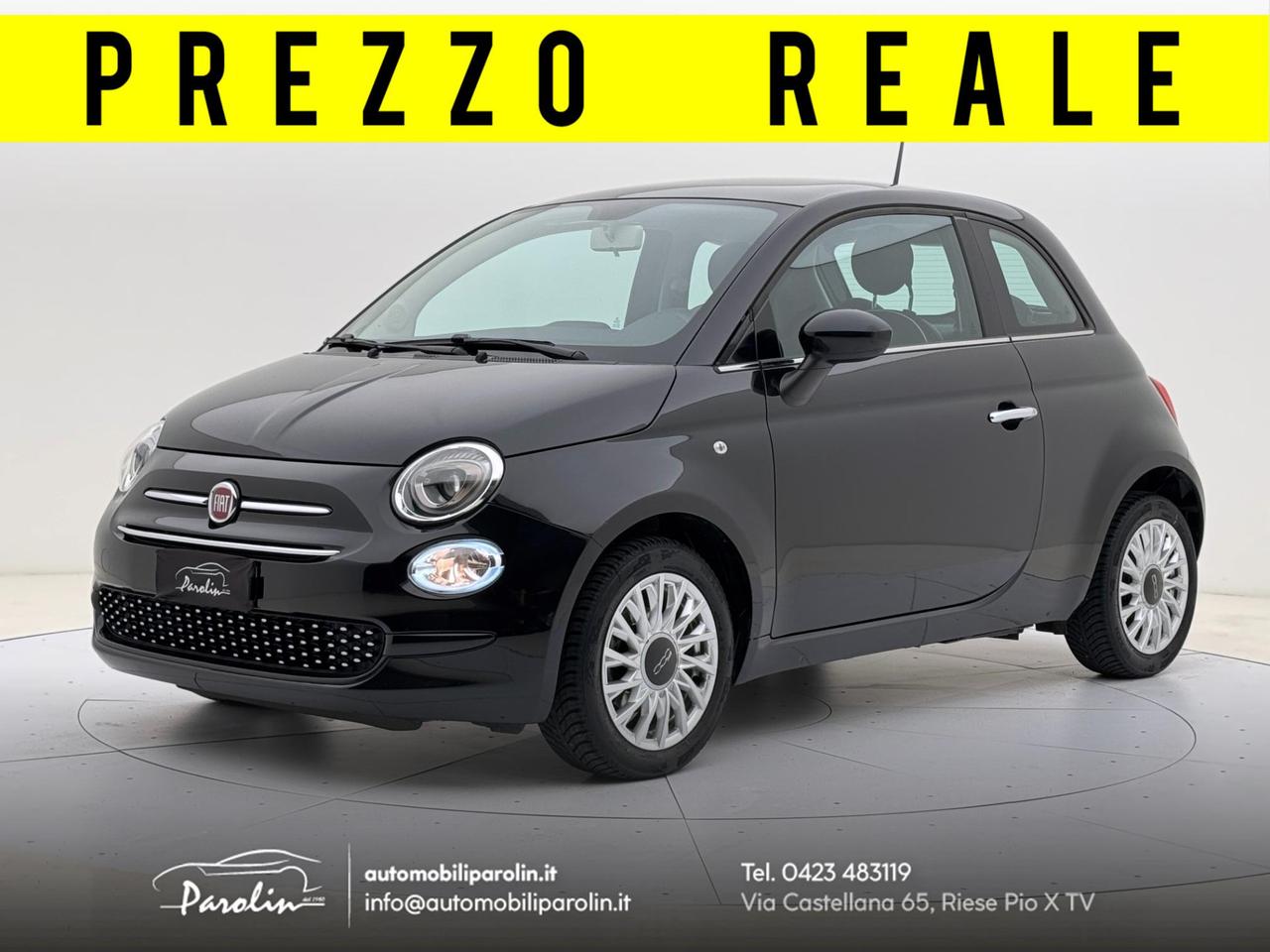 FIAT 500 1.2 S&S Lounge Tetto-Sensori-Ruotino