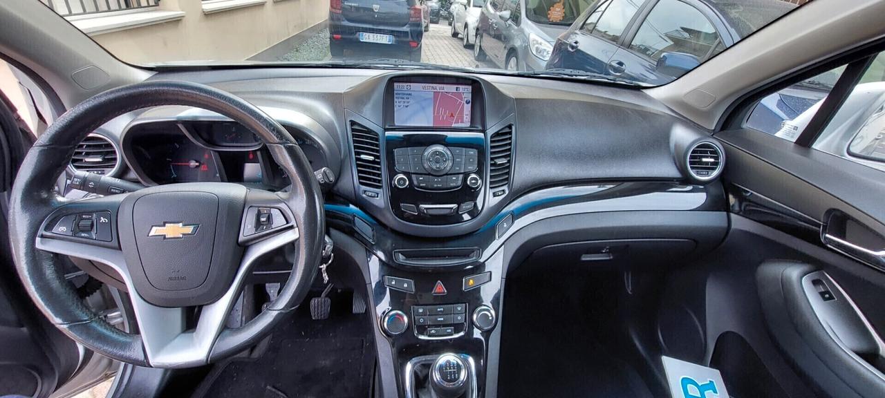 CHEVROLET ORLANDO 2,0 DIESEL 163 CV- 7 POSTI NAVIGATORE TELEFONO SENSORI CRUISE IMPECCABILE