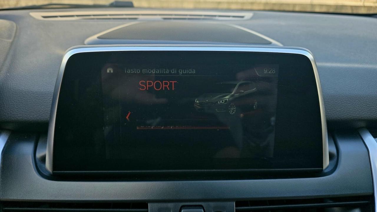 BMW 218D GRAN TOURER 2.0 LUXURY X-DRIVE 150CV - FULL LED, TETTO, PELLE, PACCHETTO LUCI