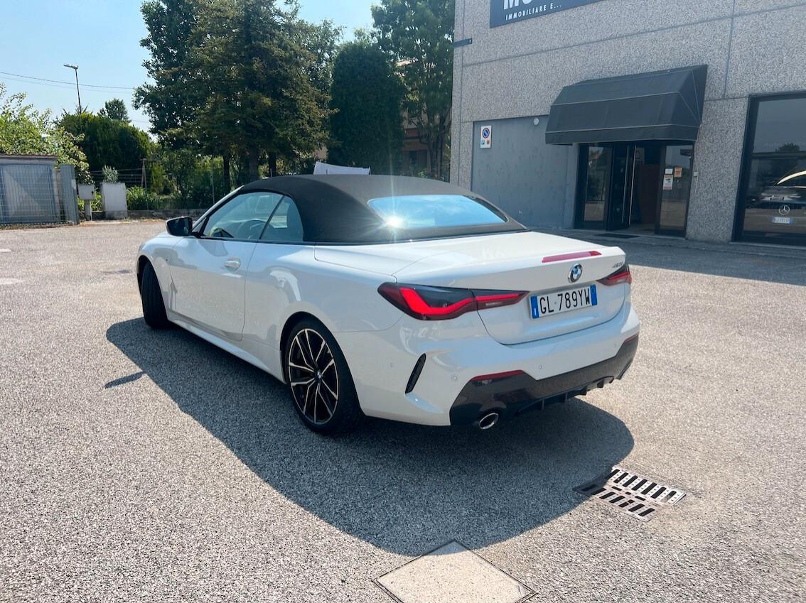 BMW 420 d 190 cv Cabrio mhev 48V Msport PREZZO IVA INCLUSA