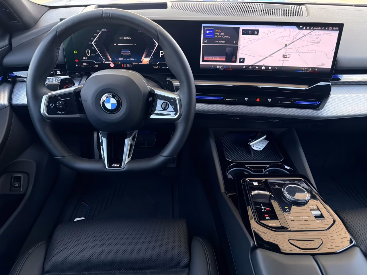 Bmw 520d 48V xDrive Msport 197cv grigio Nardo