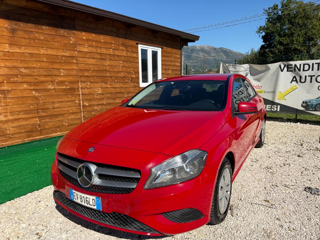 Mercedes-benz A 160 CDI Automatic Rosso Ferrari