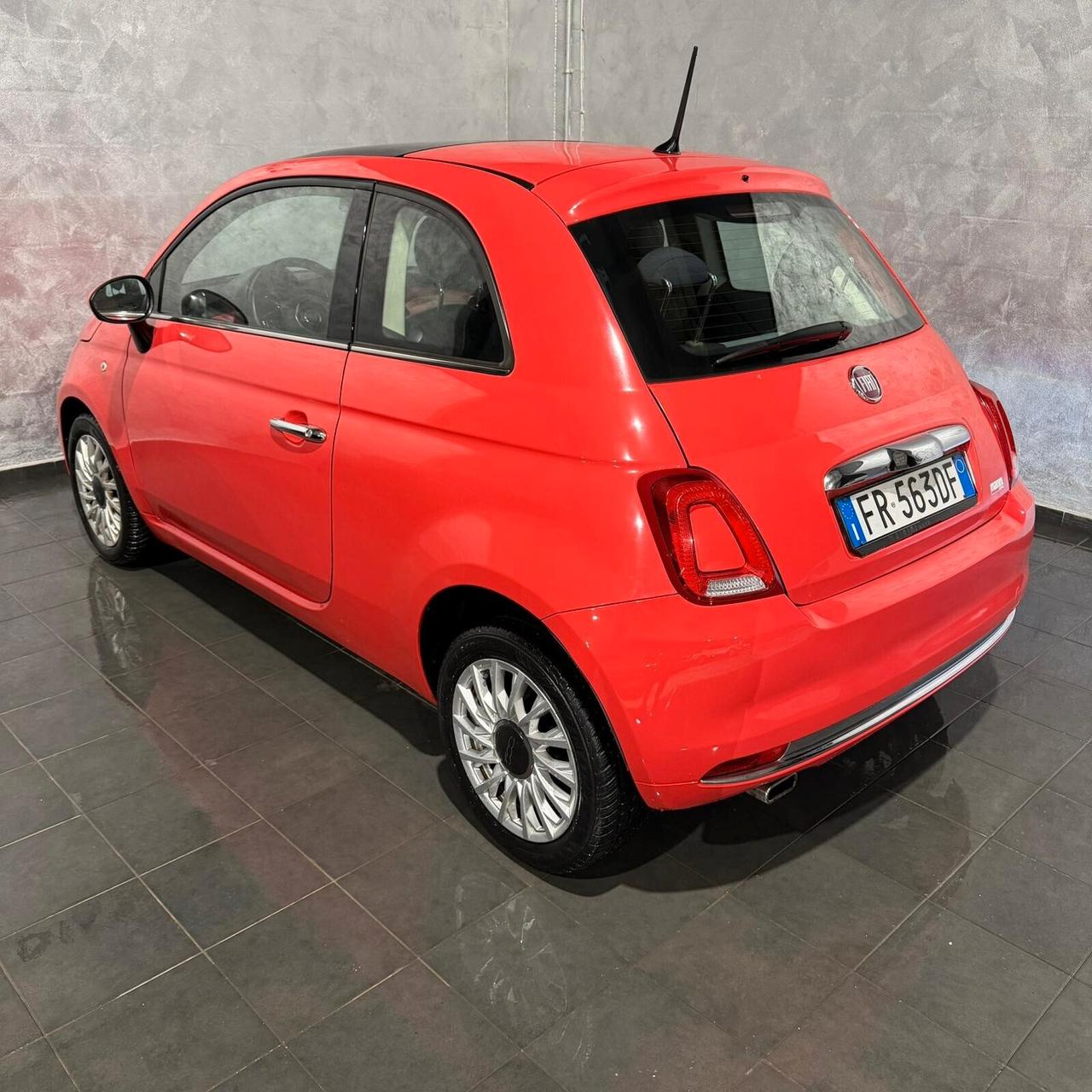 Fiat 500 1.2 Lounge TETTO PANORAMICO+BLUETOOTH+CERCHI IN LEGA