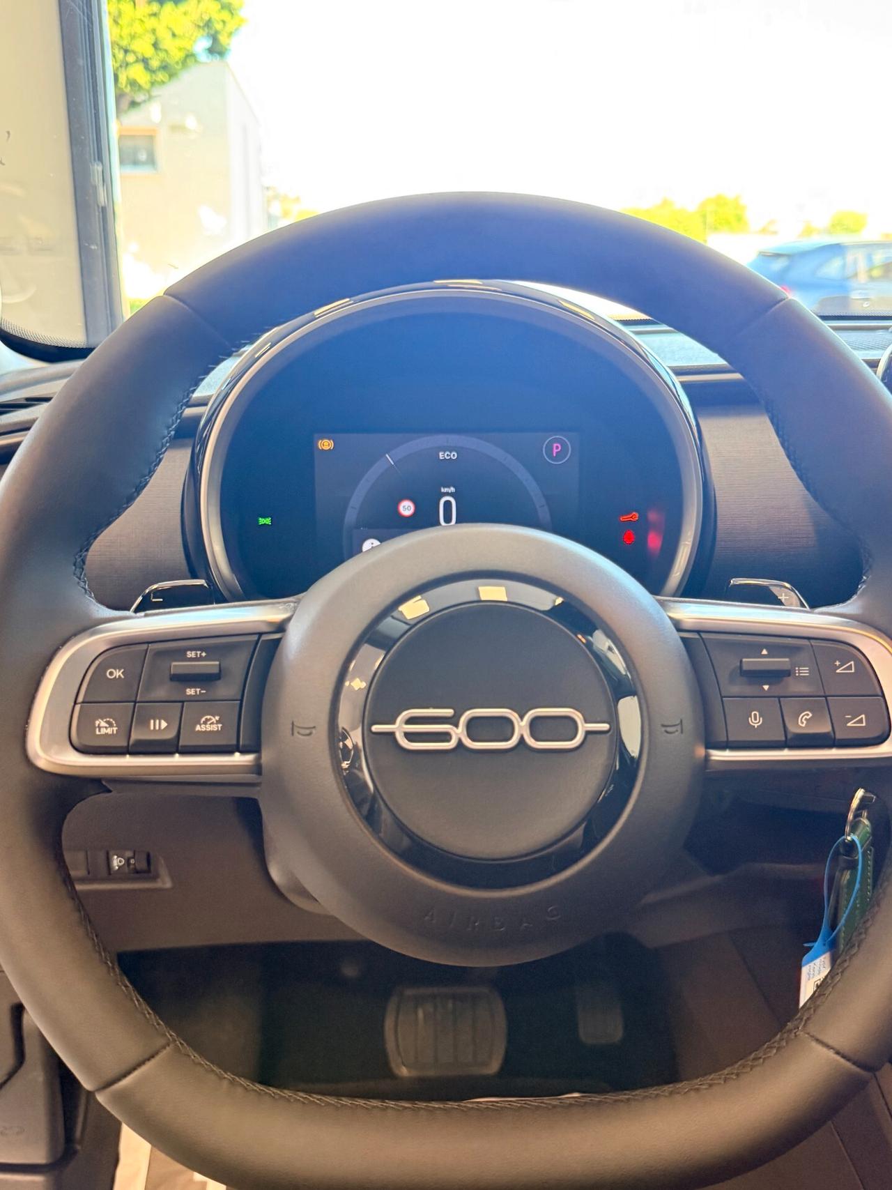 Fiat 600 1.2 hybrid La Prima II 110cv automatica APPLE CARPLAY,VIRTUAL COCKPIT,SENSORI PARCHEGGIO,GARANZIA UF
