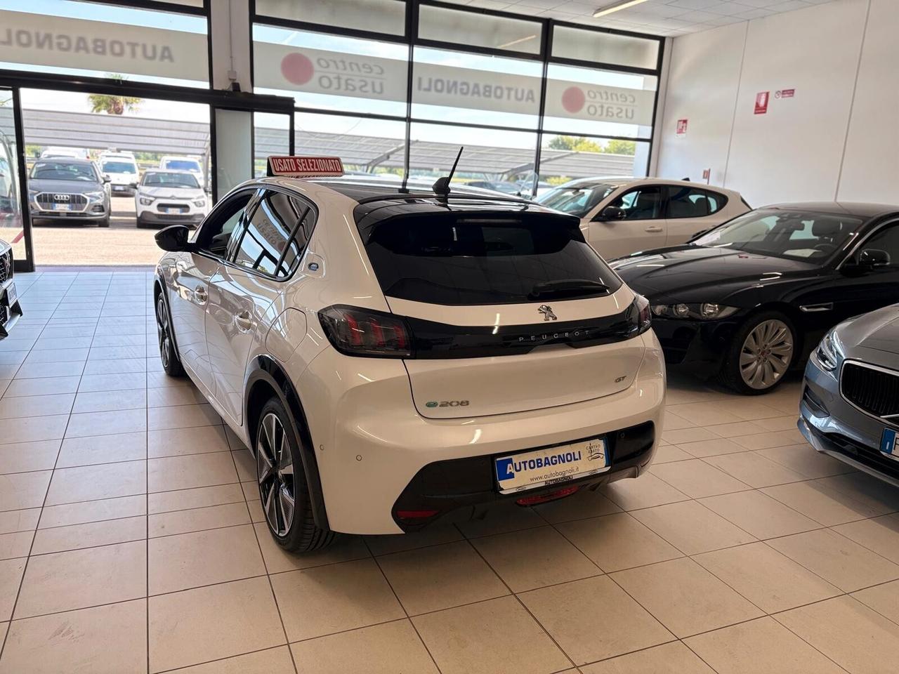 Peugeot 208 GT motore elettrico 136 CV SPOTICAR