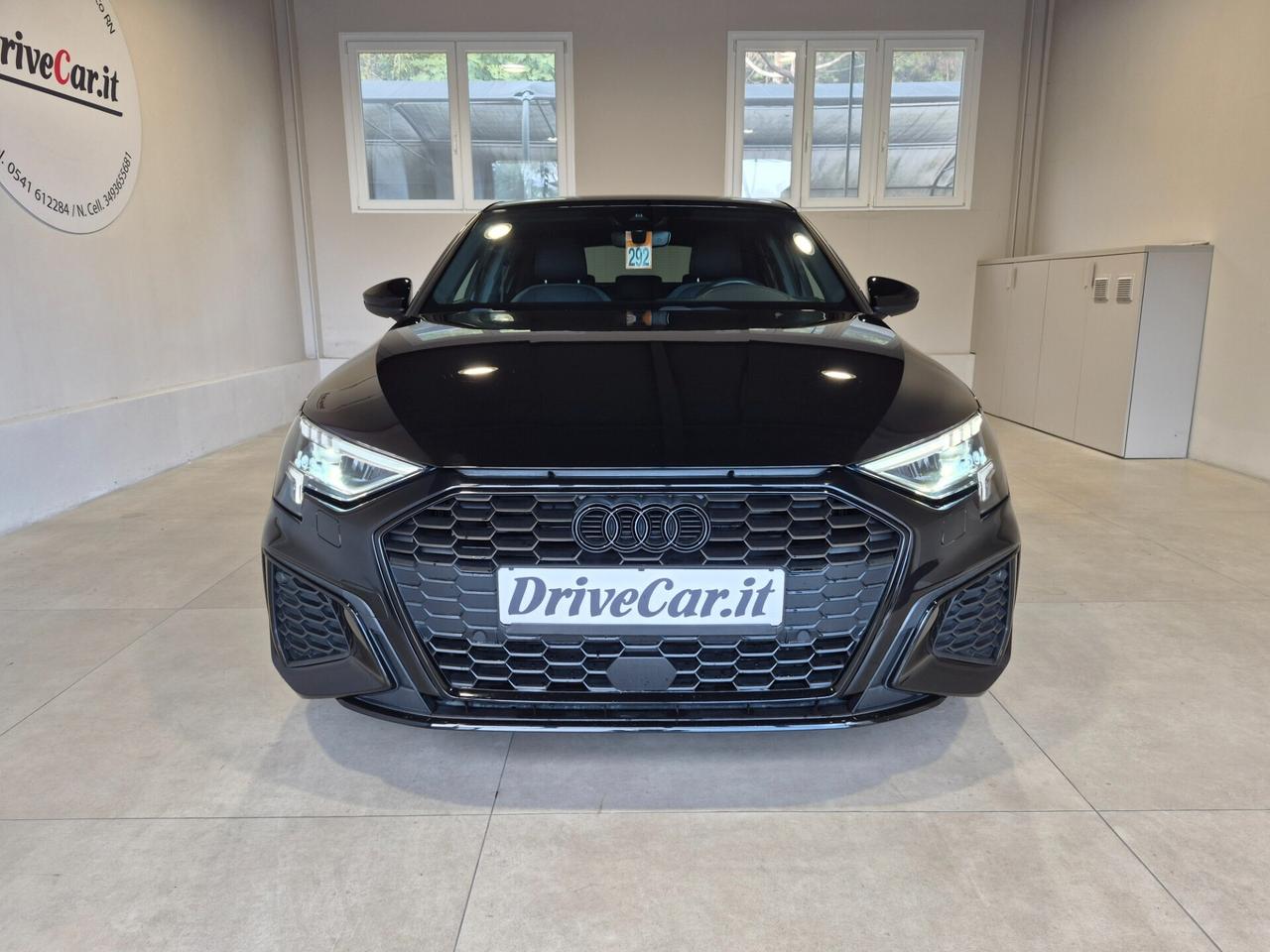 Audi A3 SPB 2.0 TDI S LINE S-TRONIC PELLE LED C.18" BLACK PACK APPLE CAR PLAY/ANDROID AUTO SED. SPORT. RISC. VIRTUAL COCKPIT PLUS