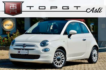 FIAT 500C 1.2 69cv LOUNGE CABRIO , OK NEOPATENTATI , MONITOR 7" , PERMUTE