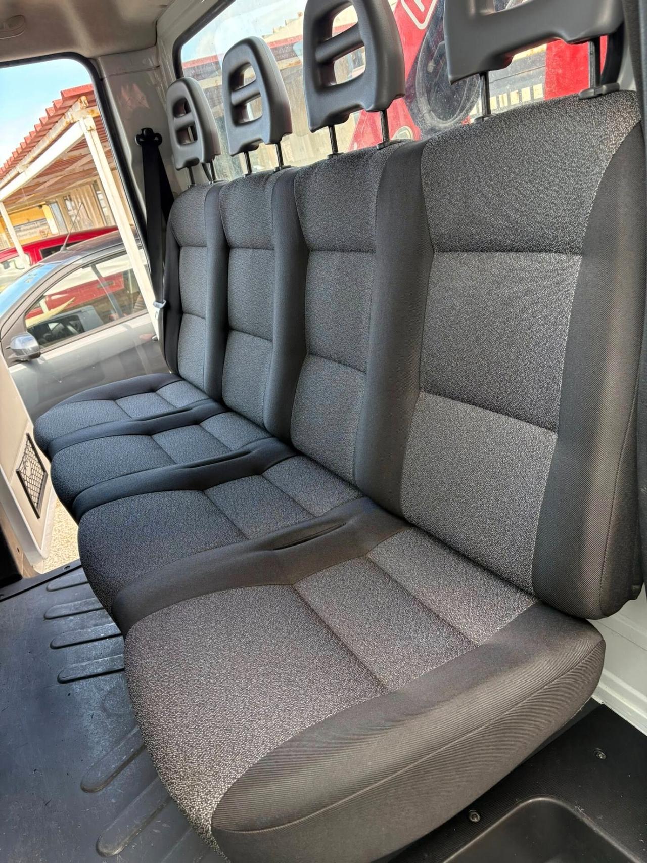 Fiat Ducato Maxi doppia cabina 7 posti gru fassi
