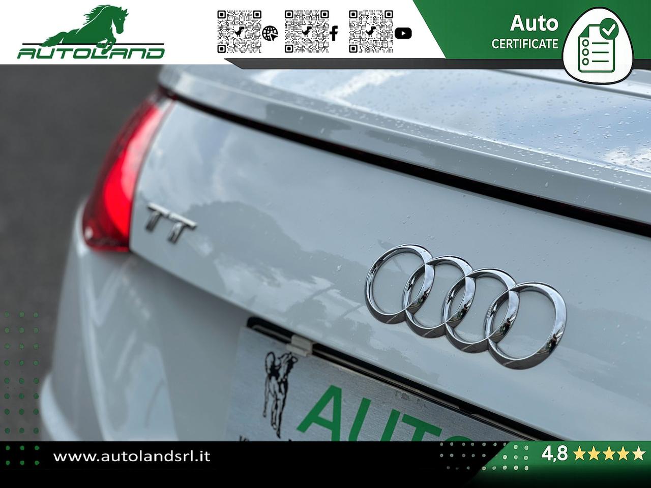 Audi TT Coupe 2.0 tfsi S line QUATTRO REVO Stage 3 - B&O - Matrix - MMI Plus - Retrocamera