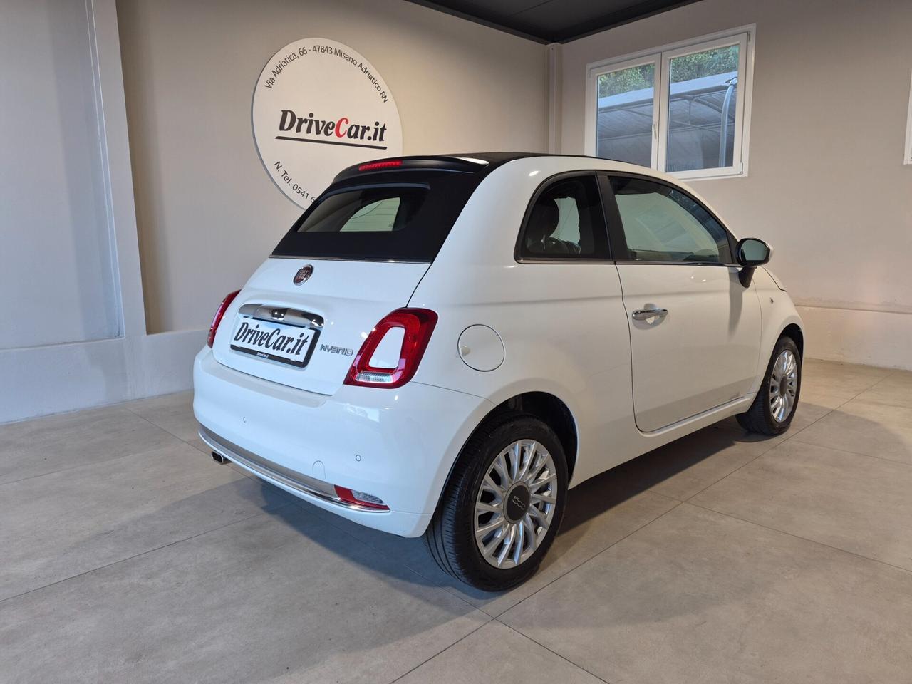 Fiat 500 CABRIO 1.0 MHEV BLUETOOTH C.LEGA 15"