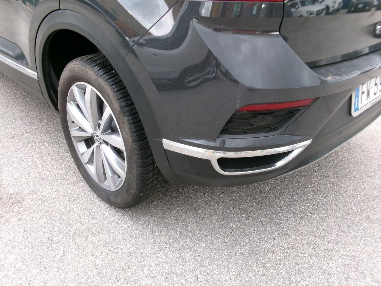 Volkswagen T-Roc 1.6 TDI 115CV E6D ADVANCED MANUALE KM CERTIFICATI