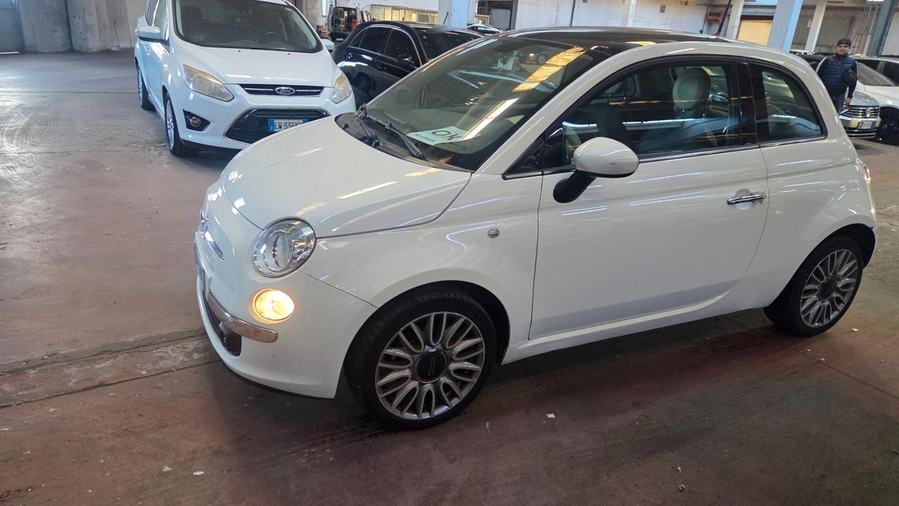 Fiat 500 1.2 GQ interni pelle