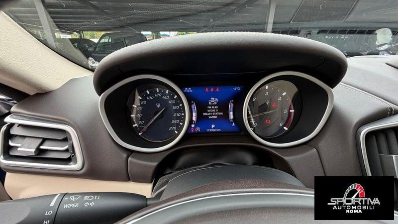 Maserati Ghibli UNIPROPRIETARIO SERVICE SAMOCAR FULL OPTIONAL Ghibli V6 Diesel Gransport