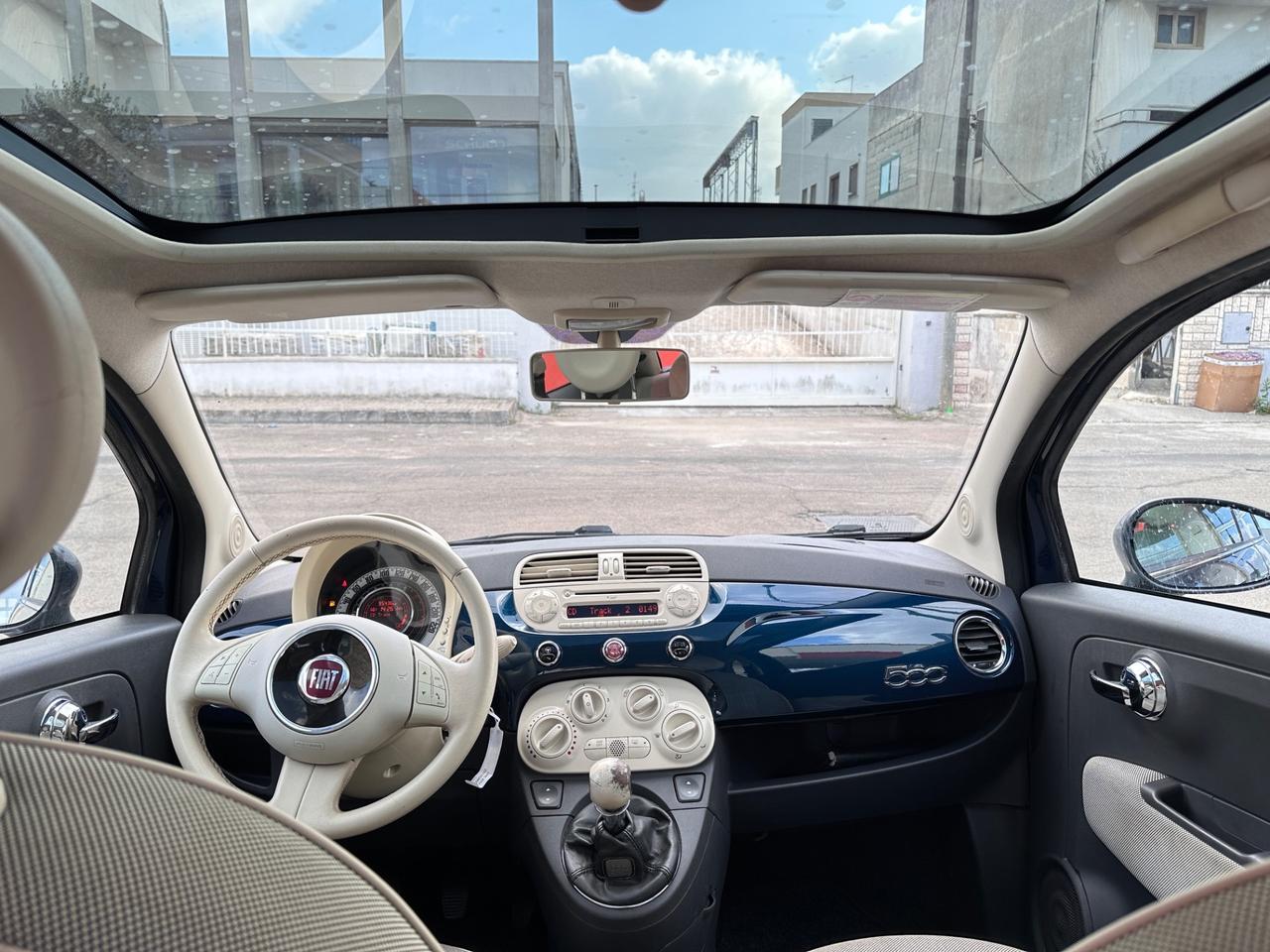 Fiat 500 1.2 Lounge-2013 TETTO/15”