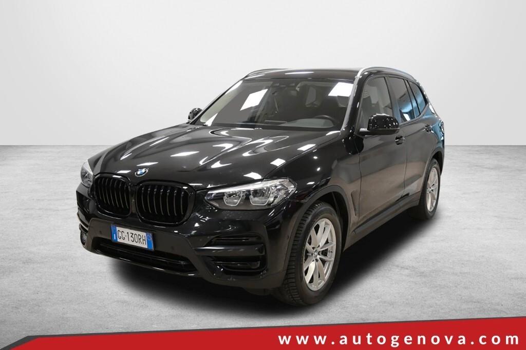 BMW X3 20D 190CV STEPTRONIC 48V X-DRIVE BUSINESS ADVANTAGE ( FARI LED - CRUISE - CLIMA TRIZONA - NAVI - CARPLAY - PARK ASSISTANT - TELECAMERA 360 - CERCHI 18 )