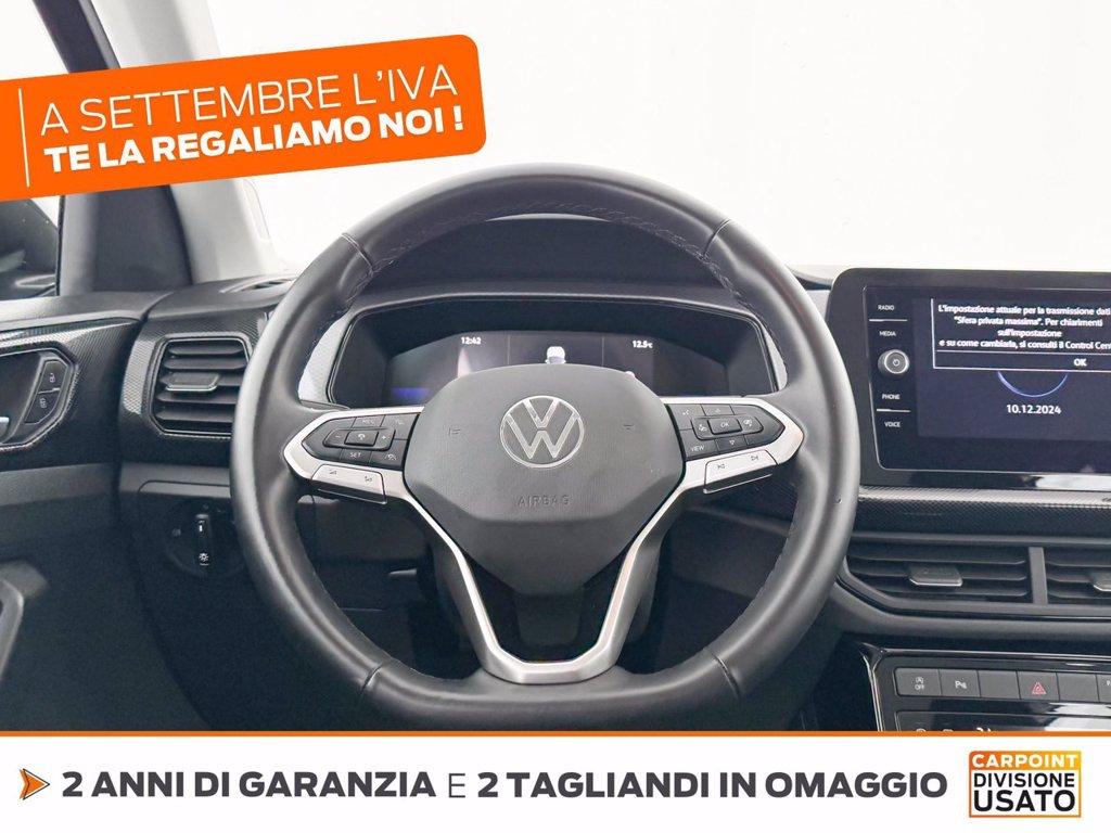 VOLKSWAGEN T-cross 1.0 tsi life 95cv del 2024