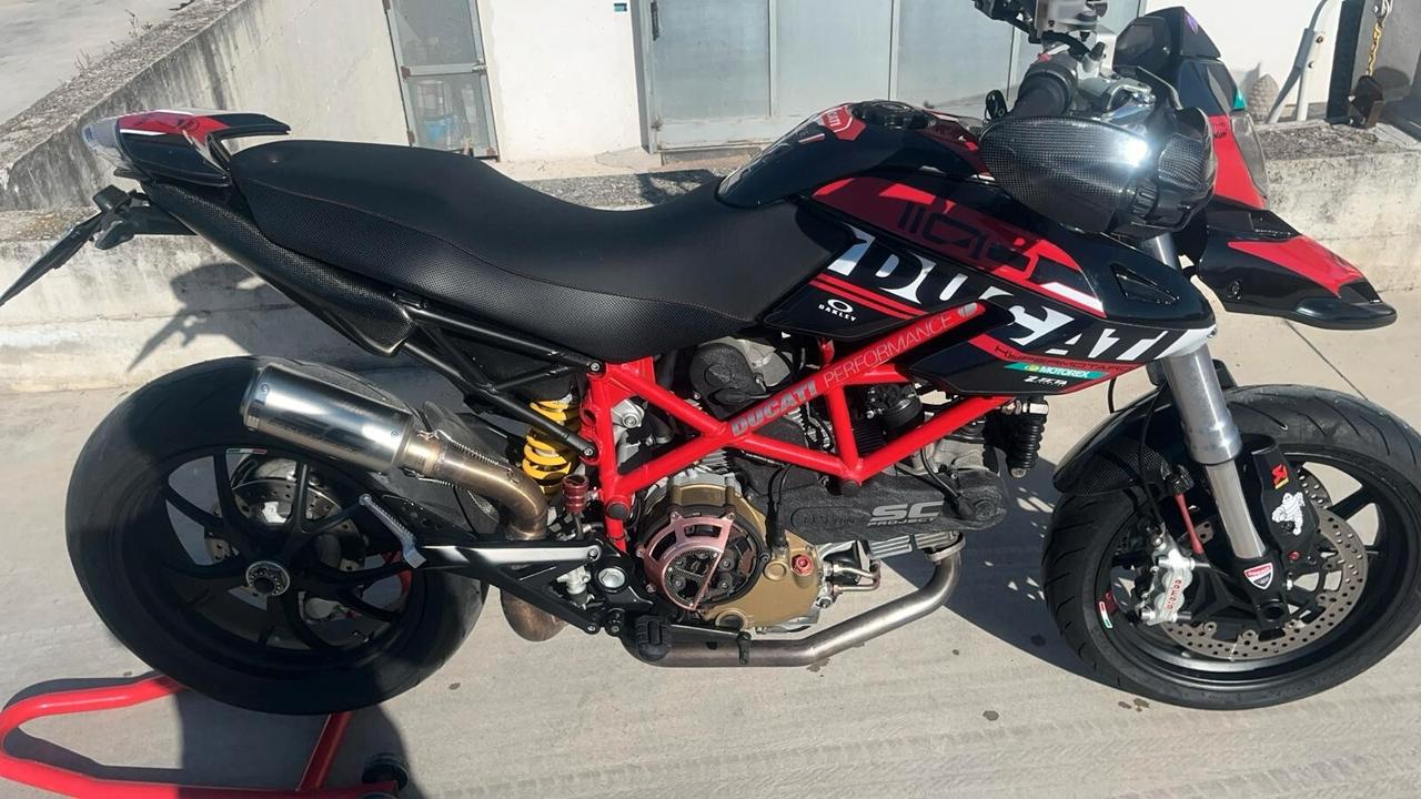 Ducati Hypermotard 1100 49.000km Scarico SC Carbon KIt