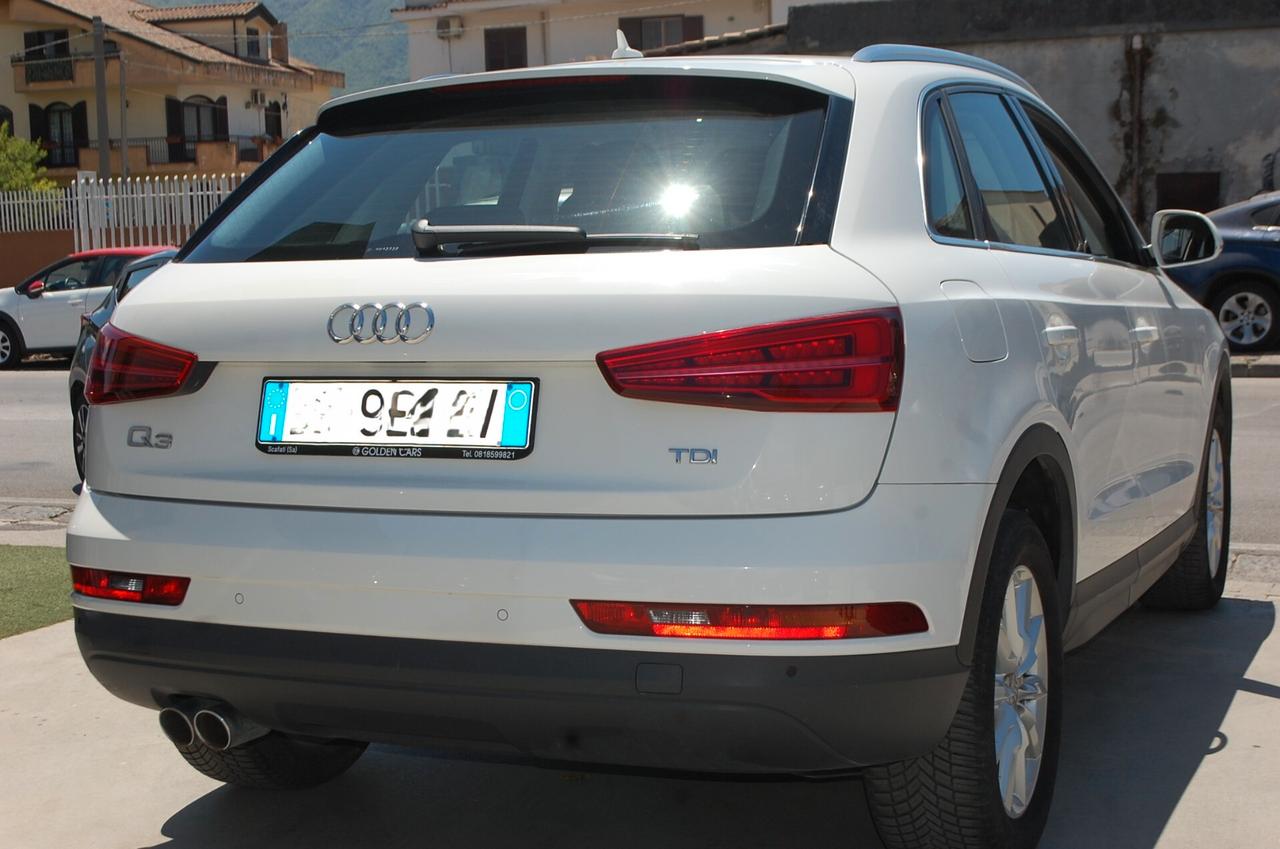 Audi Q3 2.0 TDI 120CV Design Uff Italy Led Navi Clima USB