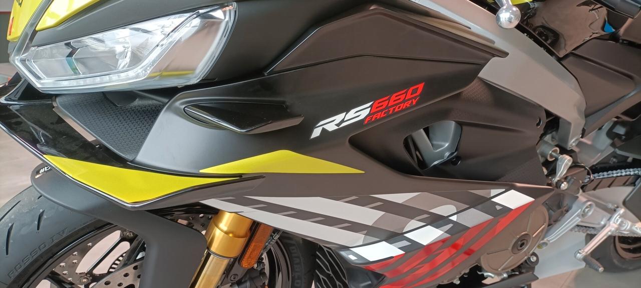Aprilia RS 660 RS660 Factory MY 2026 Shakedown Rally