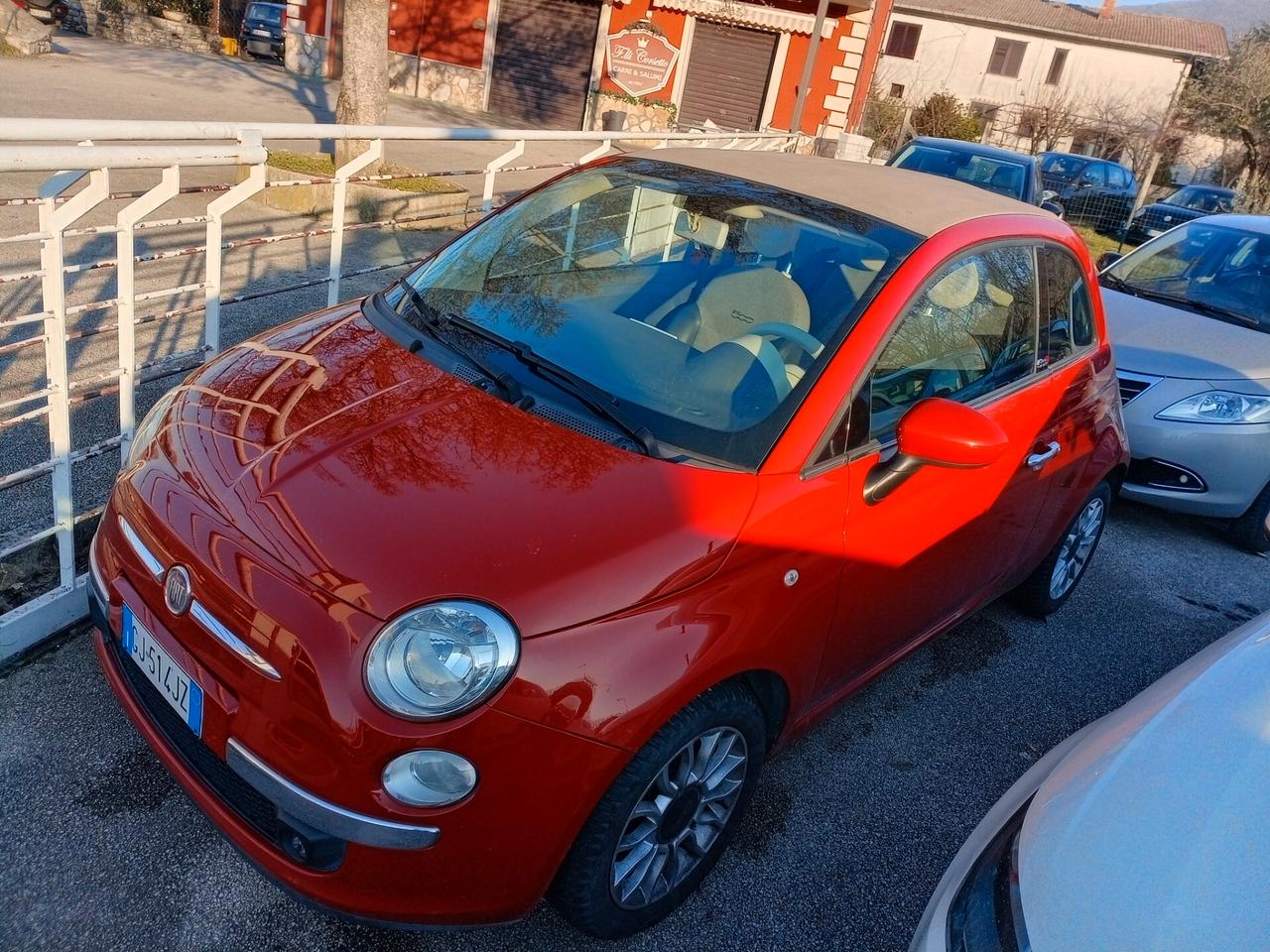 Fiat 500 C 1.2 lounge cabrio ( impianto GPL) per neopatentati