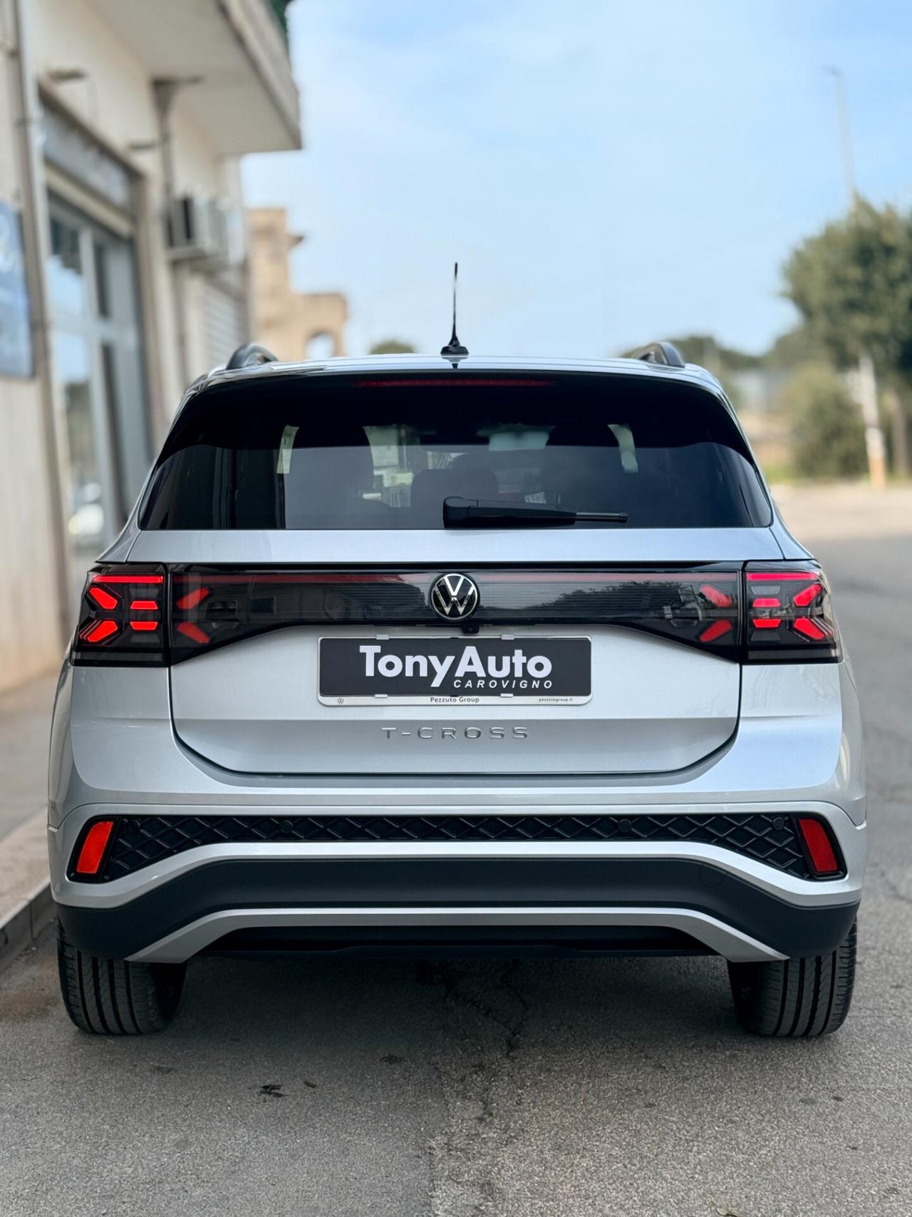 Volkswagen T-Cross 1.0 tsi R-Line edition Plus 115cv TELECAMERA,NAVI,APPLE CARPLAY,VIRTUAL COCKPIT, GARANZIA UFFICIALE