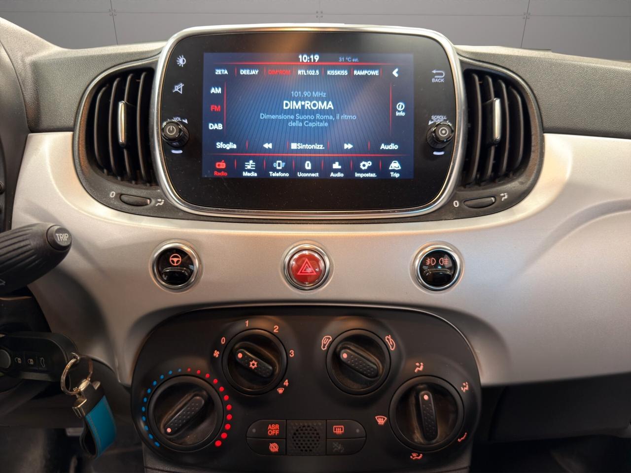 Fiat - 500 1.0 hybrid Hey Google 70cv - Unipro - Promo Finanziamento