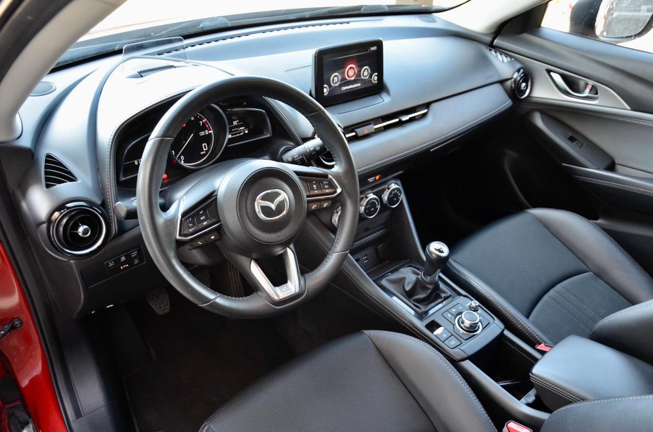 MAZDA CX-3 2.0 EXCEED AWD 150cv, UNICOPROPRIETARIO, EURO 6D, FARI FULL LED, RETROCAMERA, PERMUTE