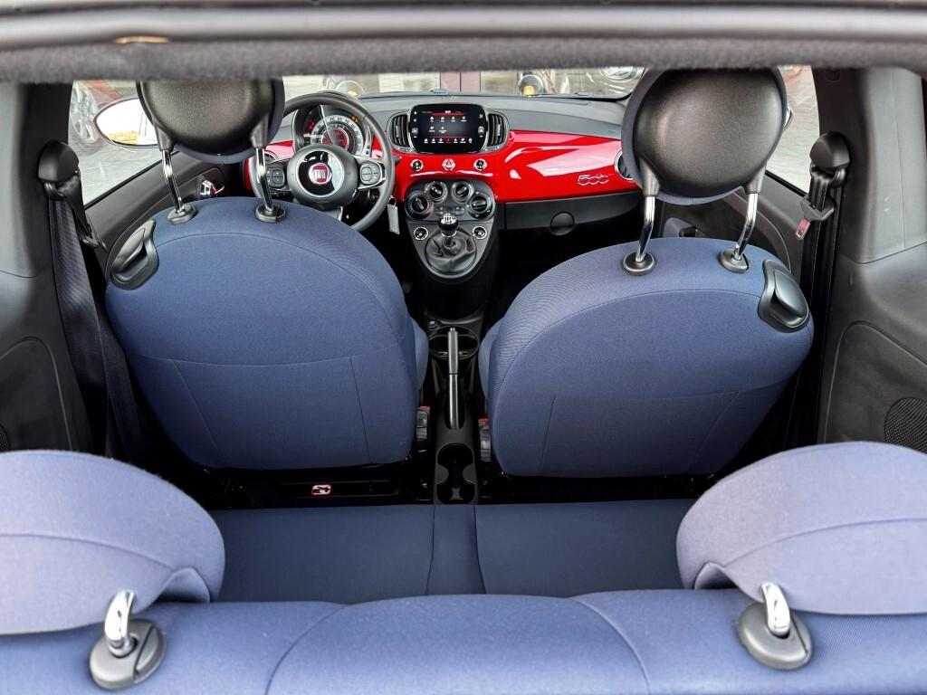 Fiat 500 C 1.0 Hybrid Red