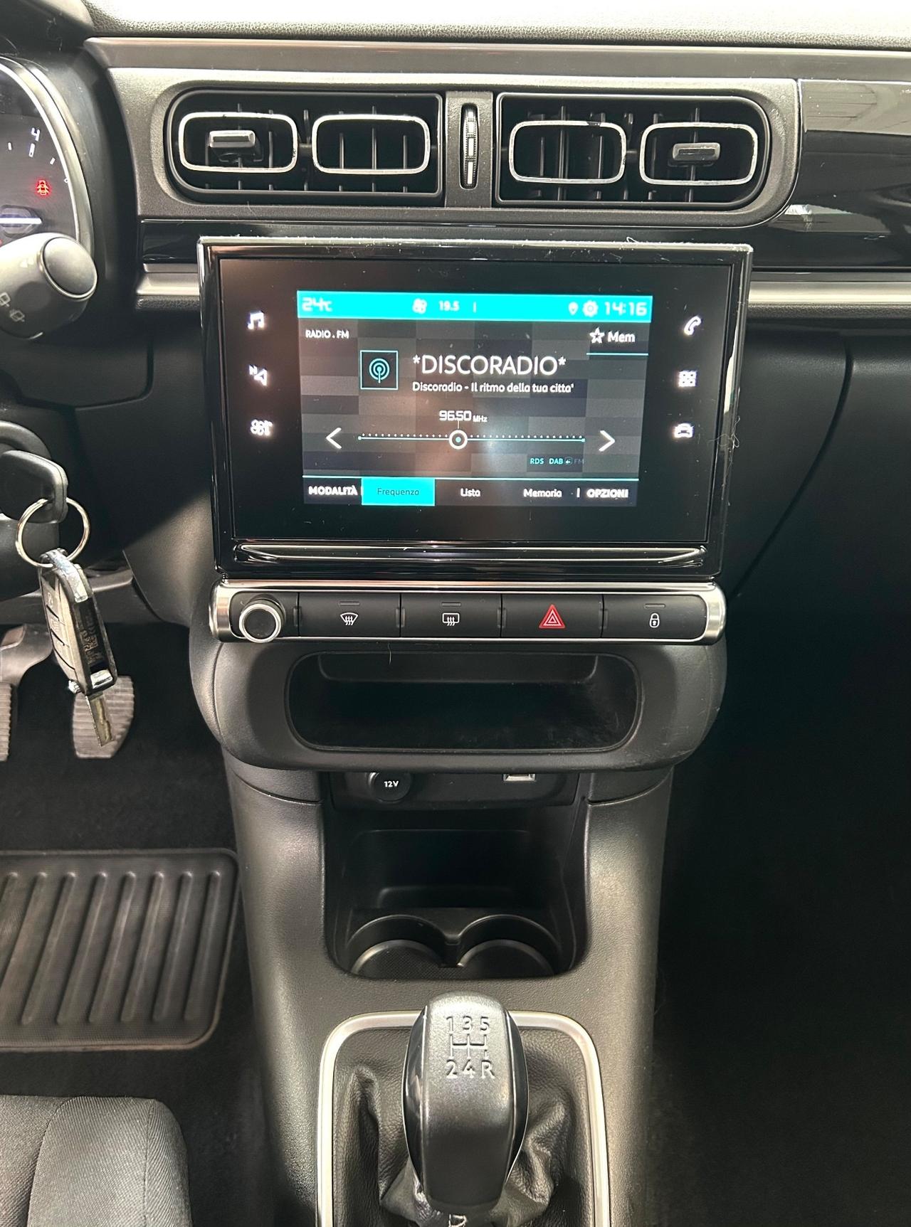 Citroen C3 1.2 benzina 82cv UNICO PROPRIETARIO