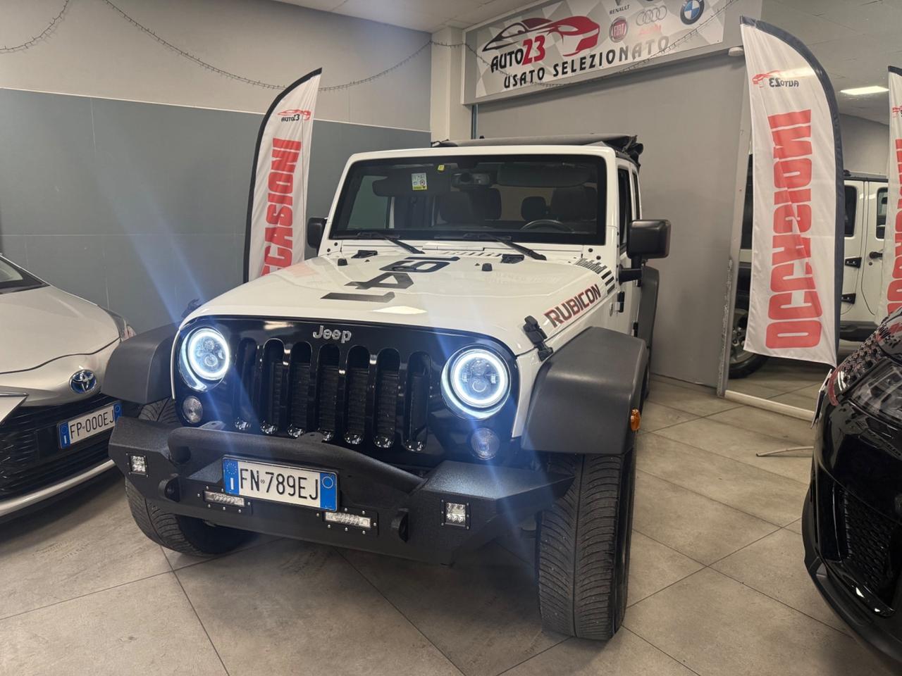 Jeep Wrangler 2.8 CRD DPF Rubicon Auto Soft Top Lungo