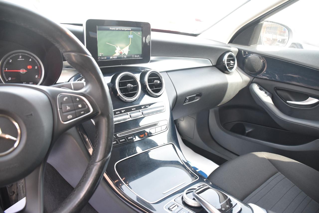 Mercedes-benz C 200 MERCEDES C200d AUTOM. NAVI CRUISE SENSORI BT ADAS - OK NEOPATENTATI