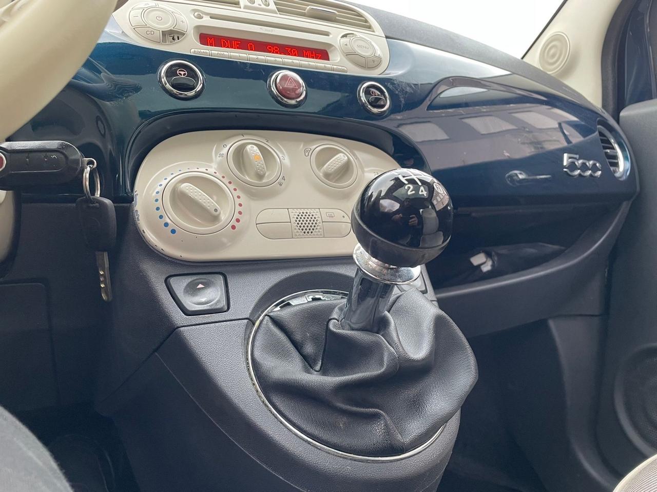 Fiat 500 Restayling 1.2Benz Full Lounge solo130milaKM