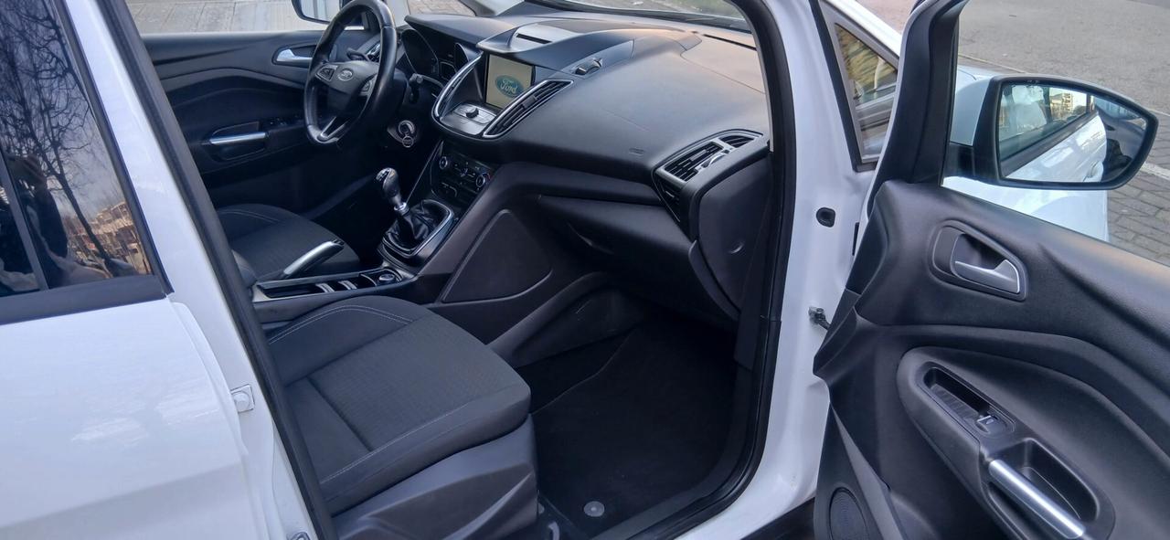 FORD C-MAX 1.5 TDCi 95CV TITANIUM KM. TAGLIANDI CERTIFICATI