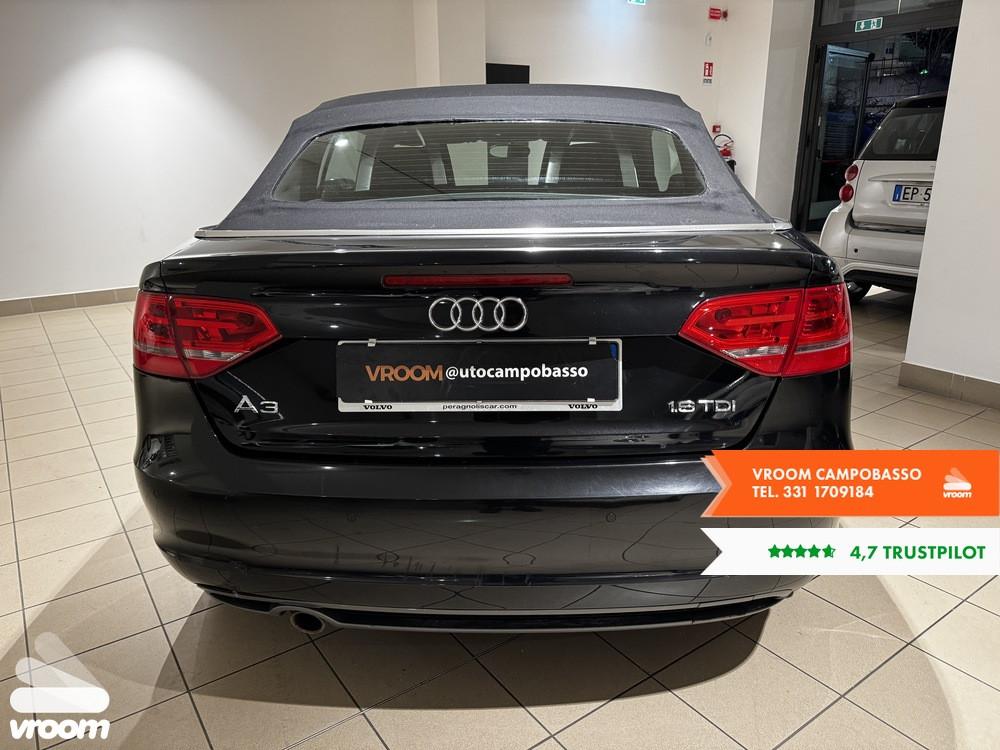 AUDI A3 2ª serie A3 Cabrio 1.6 TDI 105 CV CR A...