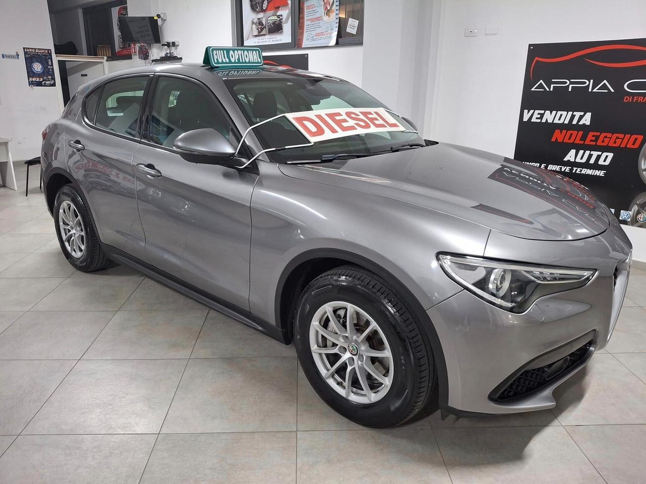 Alfa Romeo Stelvio 2.2 Turbodiesel 190 CV AT8 RWD Super