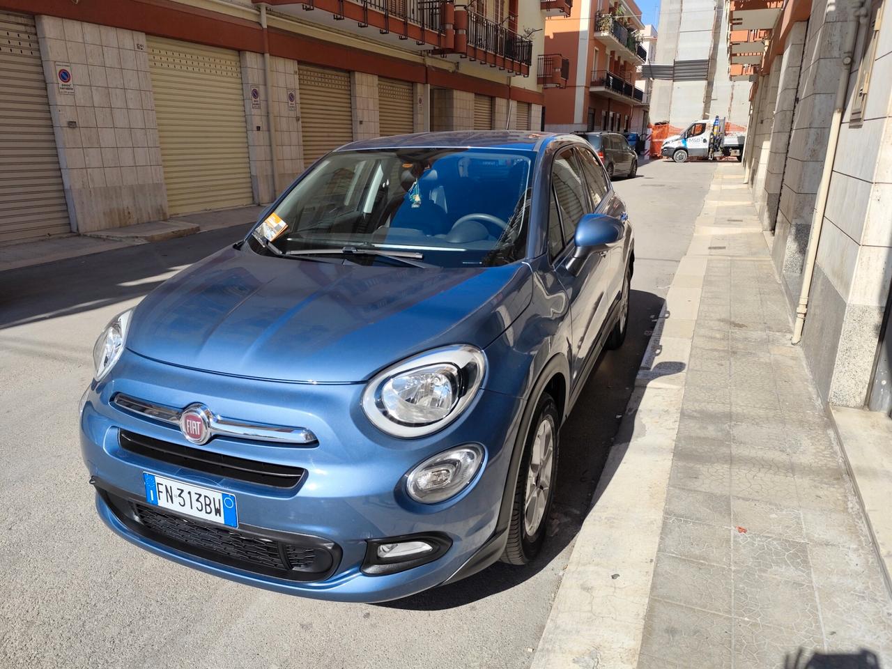 Fiat 500X 1.3 MultiJet 95 CV Azzurro Met CARPLAY
