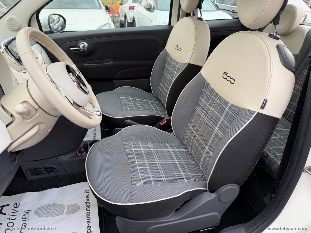 FIAT 500 1.2 Lounge TETTO IN VETRO SENSORI PARCHEGGIO