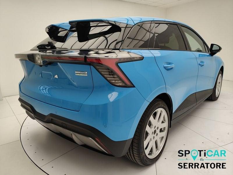 MG MG4 EV 77kwh EDU 2WD LUX LHD heat pump BLACK Brighton Blue + Black