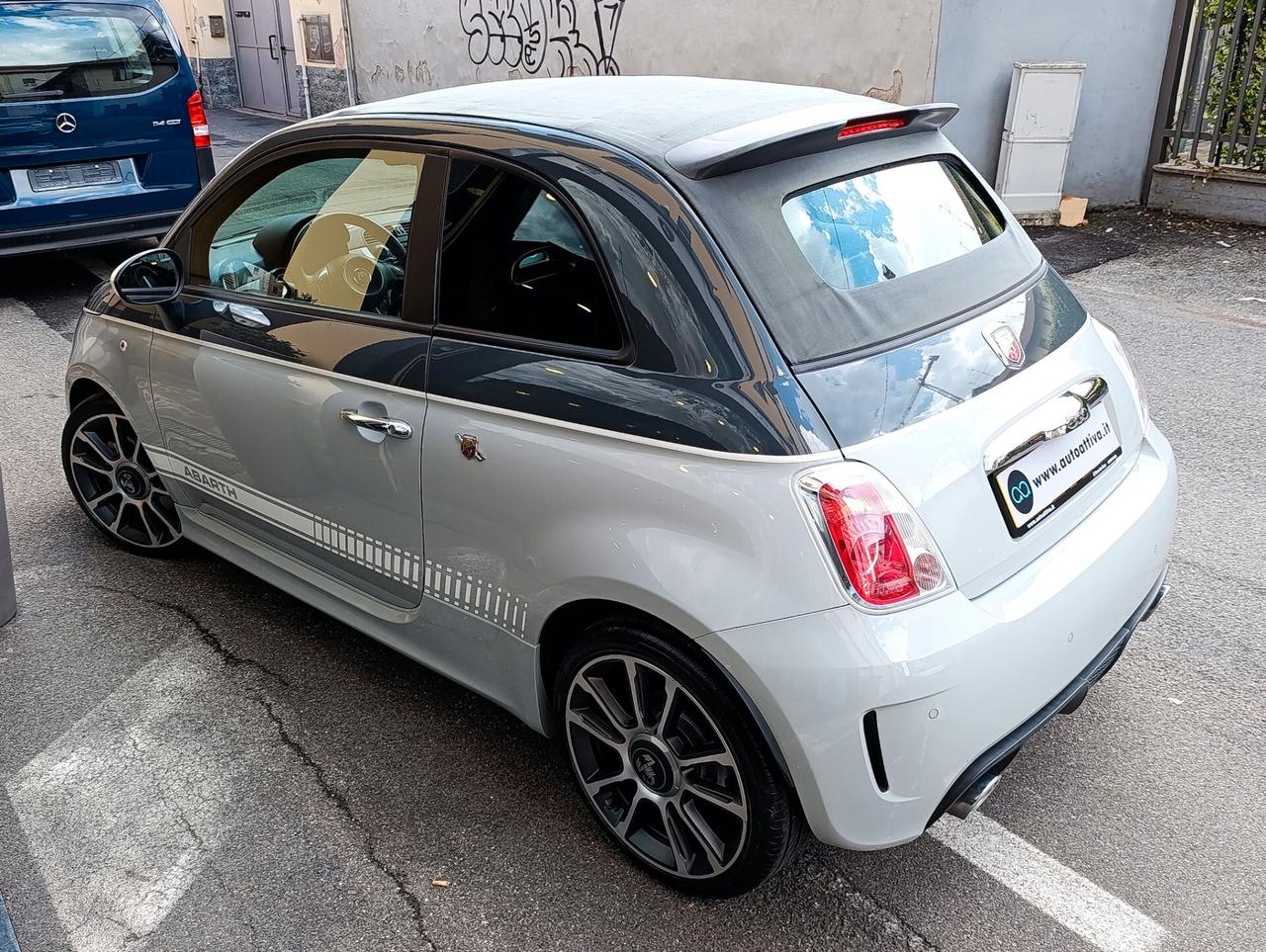 Abarth 500 C 1.4 Turbo T-Jet Bicolore Campovolo / Carrara