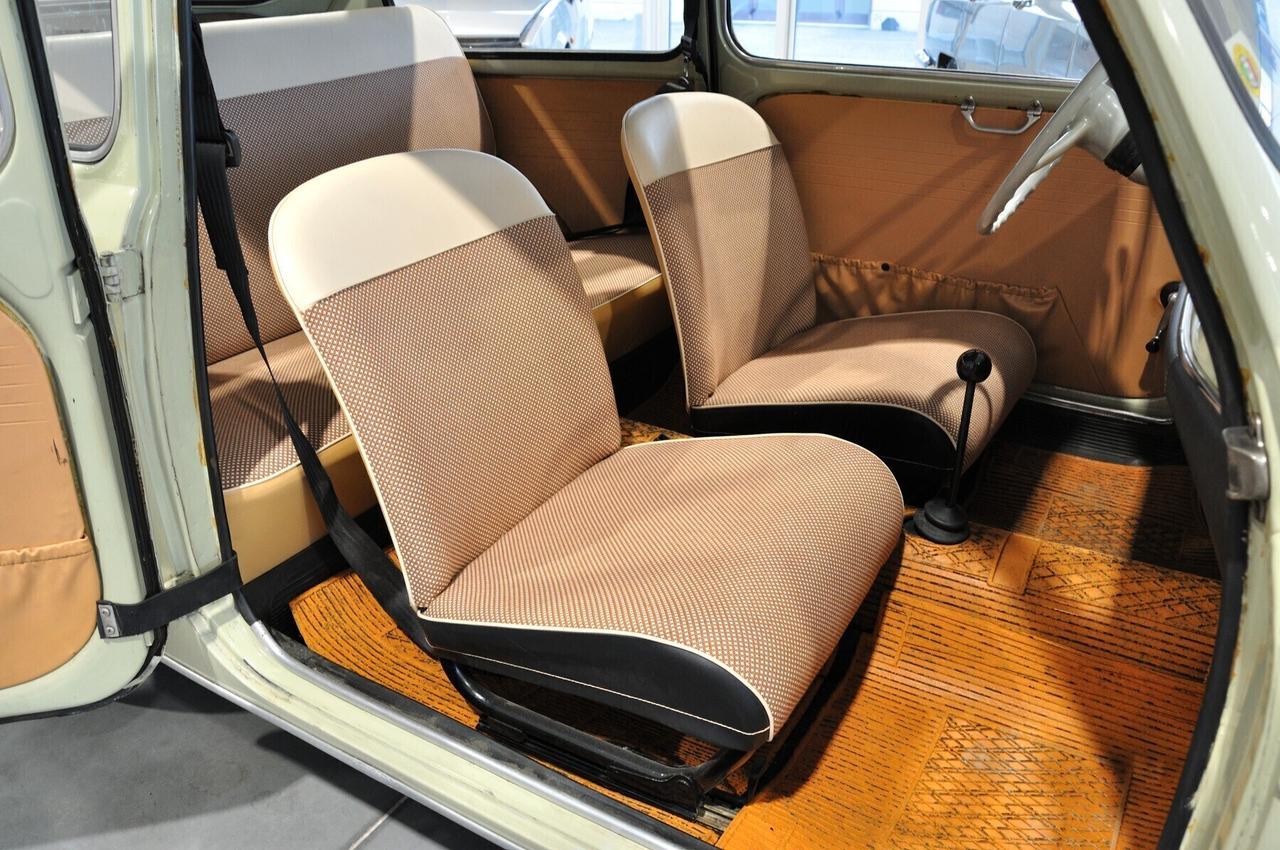 Fiat 600 tipo 100 633cc targhe nere ottima