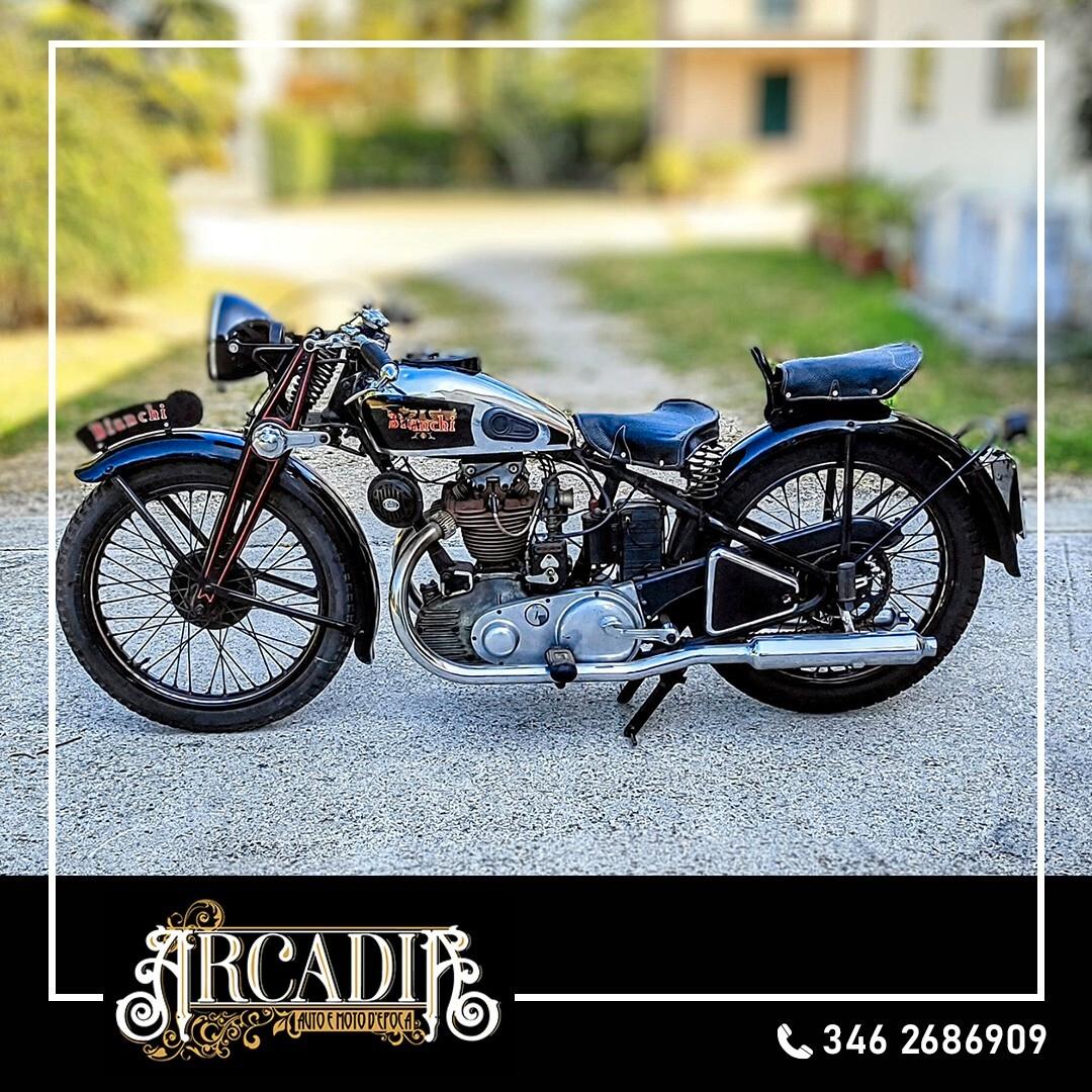Moto Bianchi 250 Twin Port del 1936