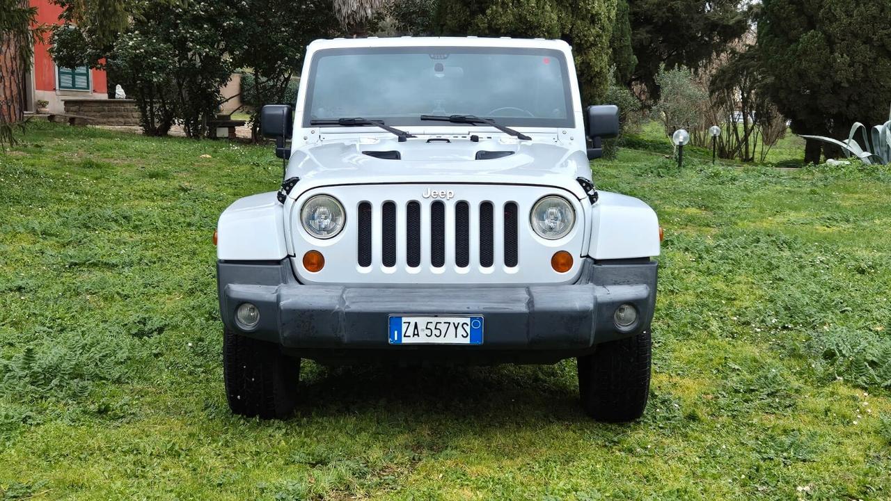 Jeep Wrangler 2.8 CRD DPF Sahara AUTO 2013 PERFETTA leggi testo