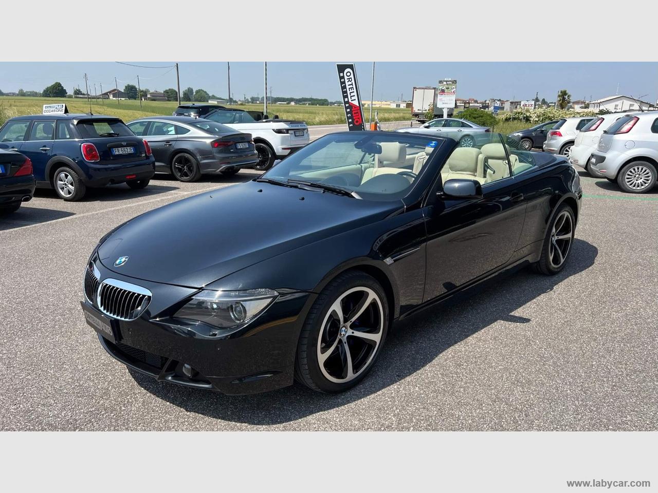 BMW 650i Cabrio 367CV 8 CILINDRI DA COLLEZIONE