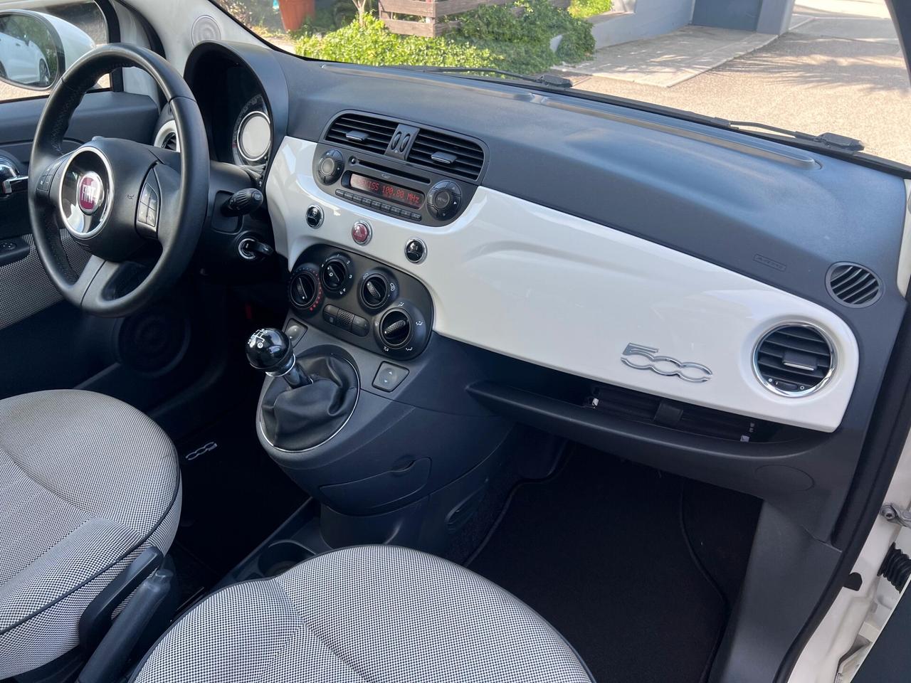 Fiat 500 1.2 Benzina 69cv Lounge TEL/CLIMA/TETTO PERFETTA!!