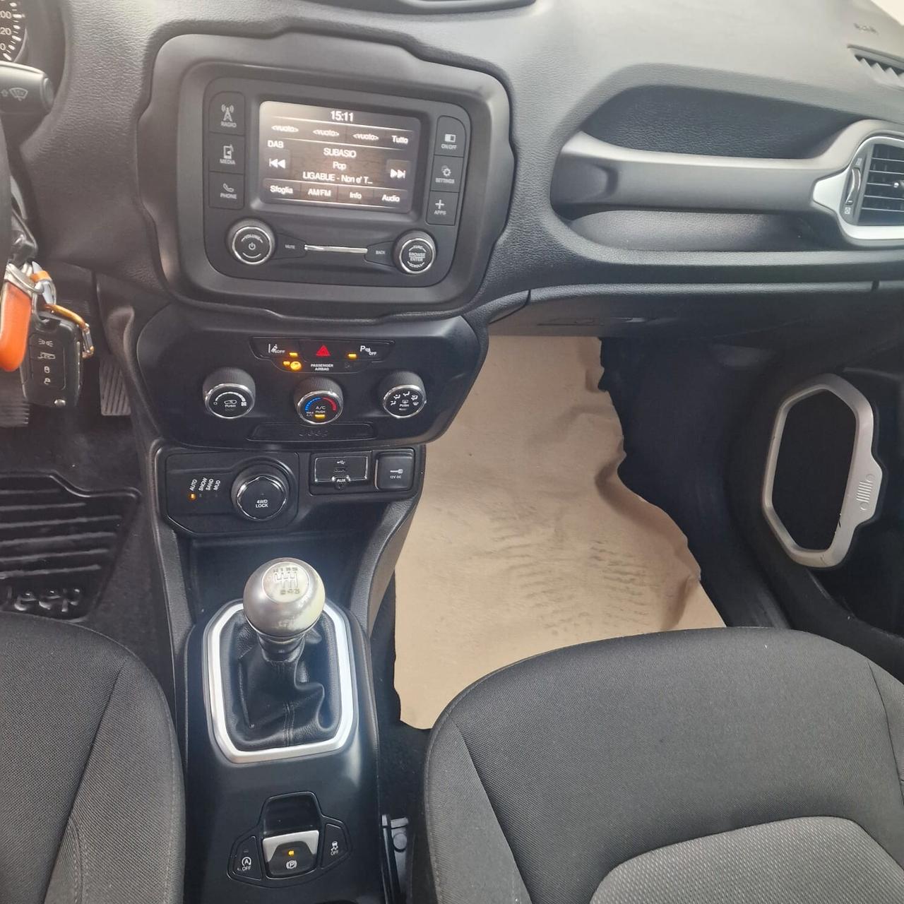 Jeep Renegade 2.0 Mjt 140CV 4WD Active Drive Longitude UNICO PROPRIETARIO